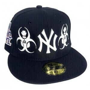 New Era 59FIFTY Black NY Yankees Pandemic Boyz Fitted Cap
